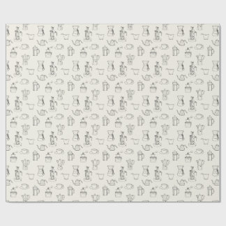 Coffee Paraphernalia — Verpakkingspapier Cadeaupapier