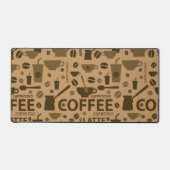 Coffee pattern bureaumat (Voorkant)