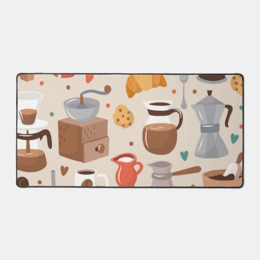 Coffee pattern bureaumat (Voorkant)