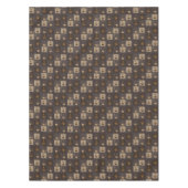 Coffee Pattern Tablecloth Tafelkleed (Voorkant)