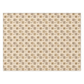 Coffee Pattern Tablecloth Tafelkleed (Voorkant (Horizontaal))