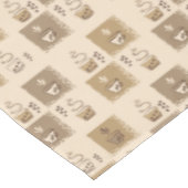 Coffee Pattern Tablecloth Tafelkleed (Gekanteld)