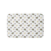 Coffee Pattern with Beans, Cups, and Coffee trees Badmat (Voorkant)