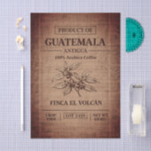 Coffee Plantation Burlap Trade Sack FD4 Decoupage Tissuepapier (Craft)