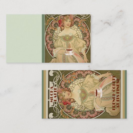  Coffee Poster Visitekaartje (Voorkant / Achterkant)