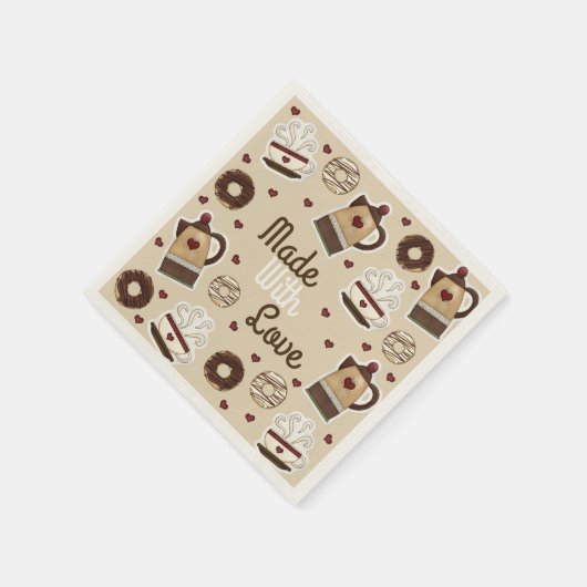 Coffee Pot and Cup Servet (Hoek)