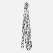 Coffee Pot Cafe Cappuccino Espresso Java Kaffe Stropdas (Achterkant)