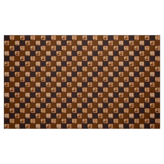 Coffee Pot & Cups Rustic Fabric Stof (Fat Quarter)