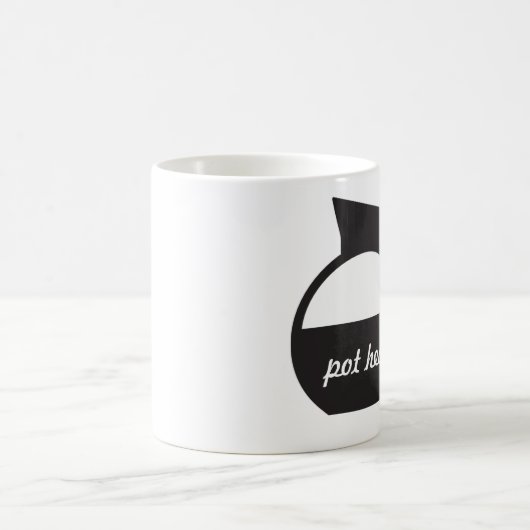 Coffee Pot Funny Pot Head Mok (Center)