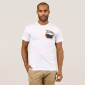Coffee Pot Glitch T-shirt (Voorkant volledig)
