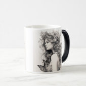 Coffee Pot Head - Coffee Funny Coffee Combo Mok (Voorkant rechts)