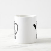 Coffee Pot Head - Coffee Funny Coffee Combo Mok (Center)