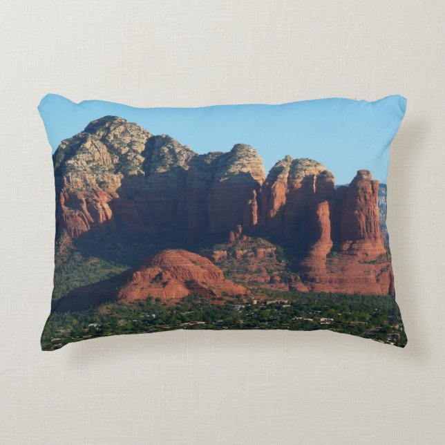 Coffee Pot Rock I in Sedona Arizona Accent Kussen (Voorkant)