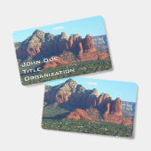 Coffee Pot Rock I in Sedona Arizona Badge (Voor- en achterkant)