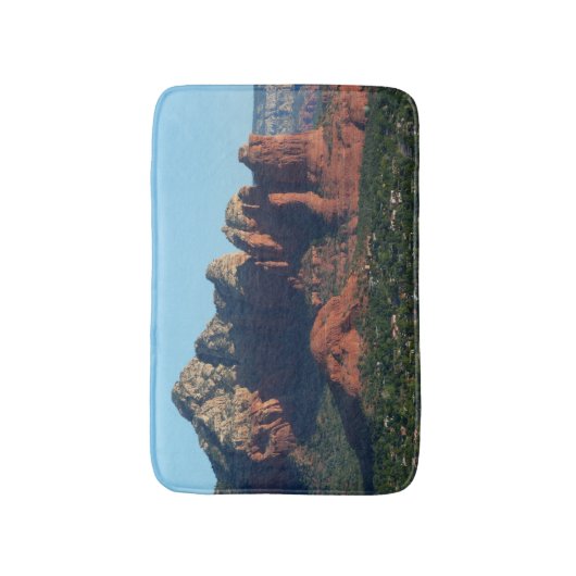 Coffee Pot Rock I in Sedona Arizona Badmat (Voorkant Verticaal)
