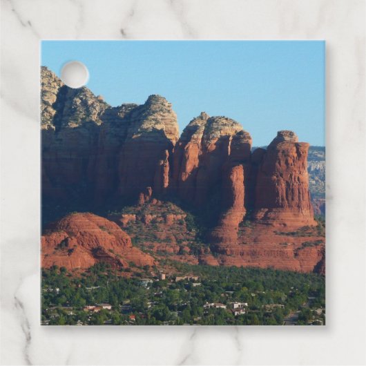 Coffee Pot Rock I in Sedona Arizona Bedankjes Labels (Voorkant)