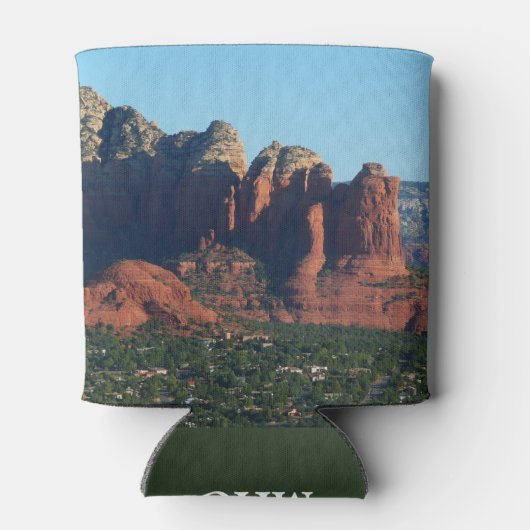 Coffee Pot Rock I in Sedona Arizona Blikjeskoeler (Achterkant)