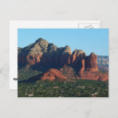 Coffee Pot Rock I in Sedona Arizona Briefkaart (Voorkant / Achterkant)