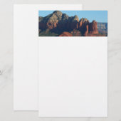 Coffee Pot Rock I in Sedona Arizona Briefpapier (Voorkant / Achterkant)
