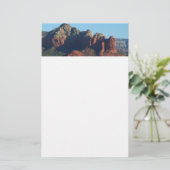 Coffee Pot Rock I in Sedona Arizona Briefpapier (Staand voorkant)