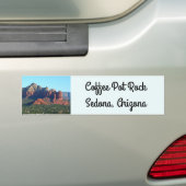 Coffee Pot Rock I in Sedona Arizona Bumpersticker (Op auto)