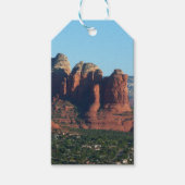 Coffee Pot Rock I in Sedona Arizona Cadeaulabel (Voorkant)