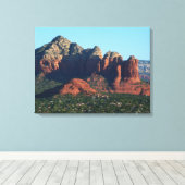 Coffee Pot Rock I in Sedona Arizona Canvas Afdruk (Insitu (Houten vloer))