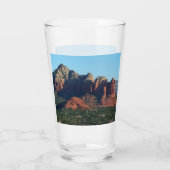 Coffee Pot Rock I in Sedona Arizona Glas (Achterkant)