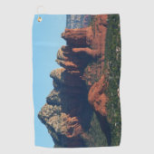 Coffee Pot Rock I in Sedona Arizona Golfhanddoek (Voorkant)