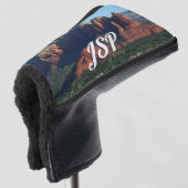 Coffee Pot Rock I in Sedona Arizona Golfheadcover (3/4 voorkant)