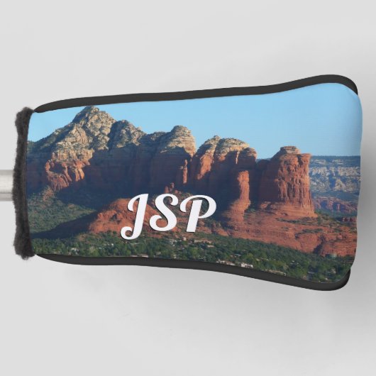 Coffee Pot Rock I in Sedona Arizona Golfheadcover (Voorkant)