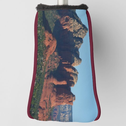 Coffee Pot Rock I in Sedona Arizona Golfheadcover (Draai 90)