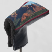 Coffee Pot Rock I in Sedona Arizona Golfheadcover (3/4 voorkant)
