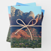 Coffee Pot Rock I in Sedona Arizona Inpakpapier Vel (In situ)