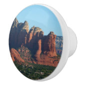 Coffee Pot Rock I in Sedona Arizona Keramische Knop (Rechts)