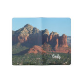 Coffee Pot Rock I in Sedona Arizona Large Moleskine Notitieboek (Geopend)
