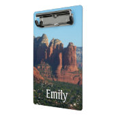 Coffee Pot Rock I in Sedona Arizona Mini Klembord (Angled2)