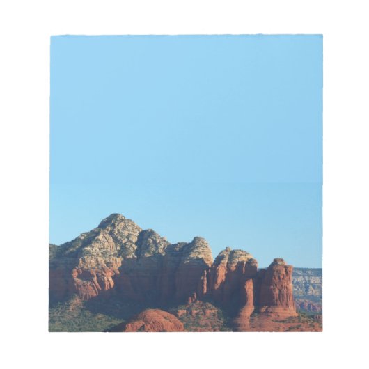 Coffee Pot Rock I in Sedona Arizona Notitieblok (Voorkant)