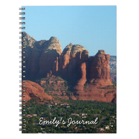 Coffee Pot Rock I in Sedona Arizona Notitieboek (Voorkant)