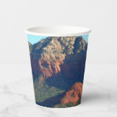 Coffee Pot Rock I in Sedona Arizona Papieren Bekers (Voorkant)