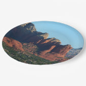 Coffee Pot Rock I in Sedona Arizona Papieren Bordje (Gekanteld)