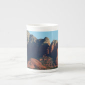 Coffee Pot Rock I in Sedona Arizona Porselein Kop (Voorkant)