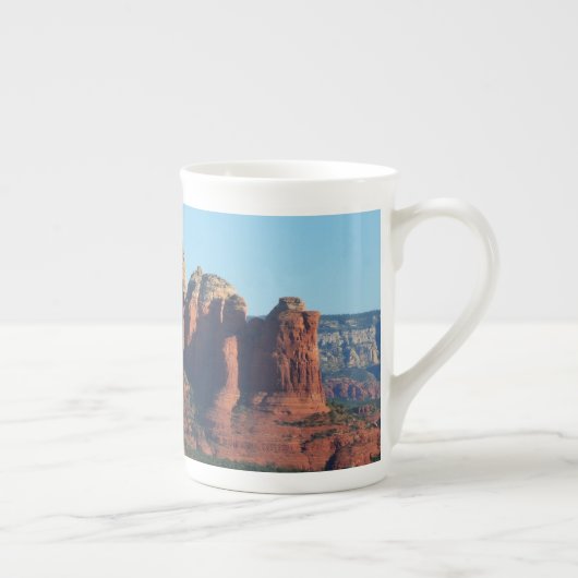 Coffee Pot Rock I in Sedona Arizona Porselein Kop (Rechts)