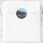 Coffee Pot Rock I in Sedona Arizona Ronde Sticker (Tas)