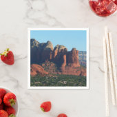 Coffee Pot Rock I in Sedona Arizona Servetten (Insitu)