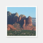 Coffee Pot Rock I in Sedona Arizona Servetten (Voorkant)