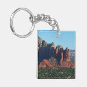 Coffee Pot Rock I in Sedona Arizona Sleutelhanger (Voorkant Links)