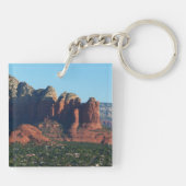 Coffee Pot Rock I in Sedona Arizona Sleutelhanger (Achterkant)