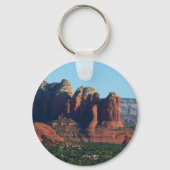 Coffee Pot Rock I in Sedona Arizona Sleutelhanger (Voorkant)