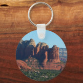 Coffee Pot Rock I in Sedona Arizona Sleutelhanger (Voorkant)